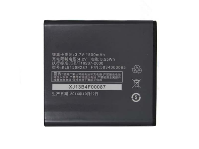 LAPTOP-BATTERIE KONKA KLB150N287