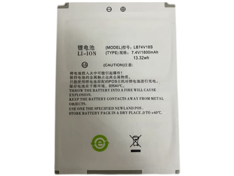 LAPTOP-BATTERIE NEWLAND LB74V18S LAPTOP-BATTERIE NEWLAND LB74V18S